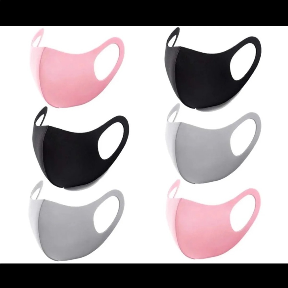 Pack of 10 neoprene unisex face masks - Picture 4 of 6